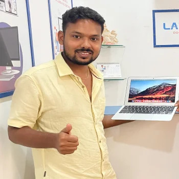imac screen service customer review at nehru place